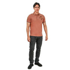 Men's Slim Fit Cotton Short Sleeve Napoleon Polo S - Shop Giordano