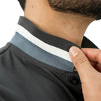 Men's Slim Fit Cotton Short Sleeve Napoleon Polo S - Shop Giordano