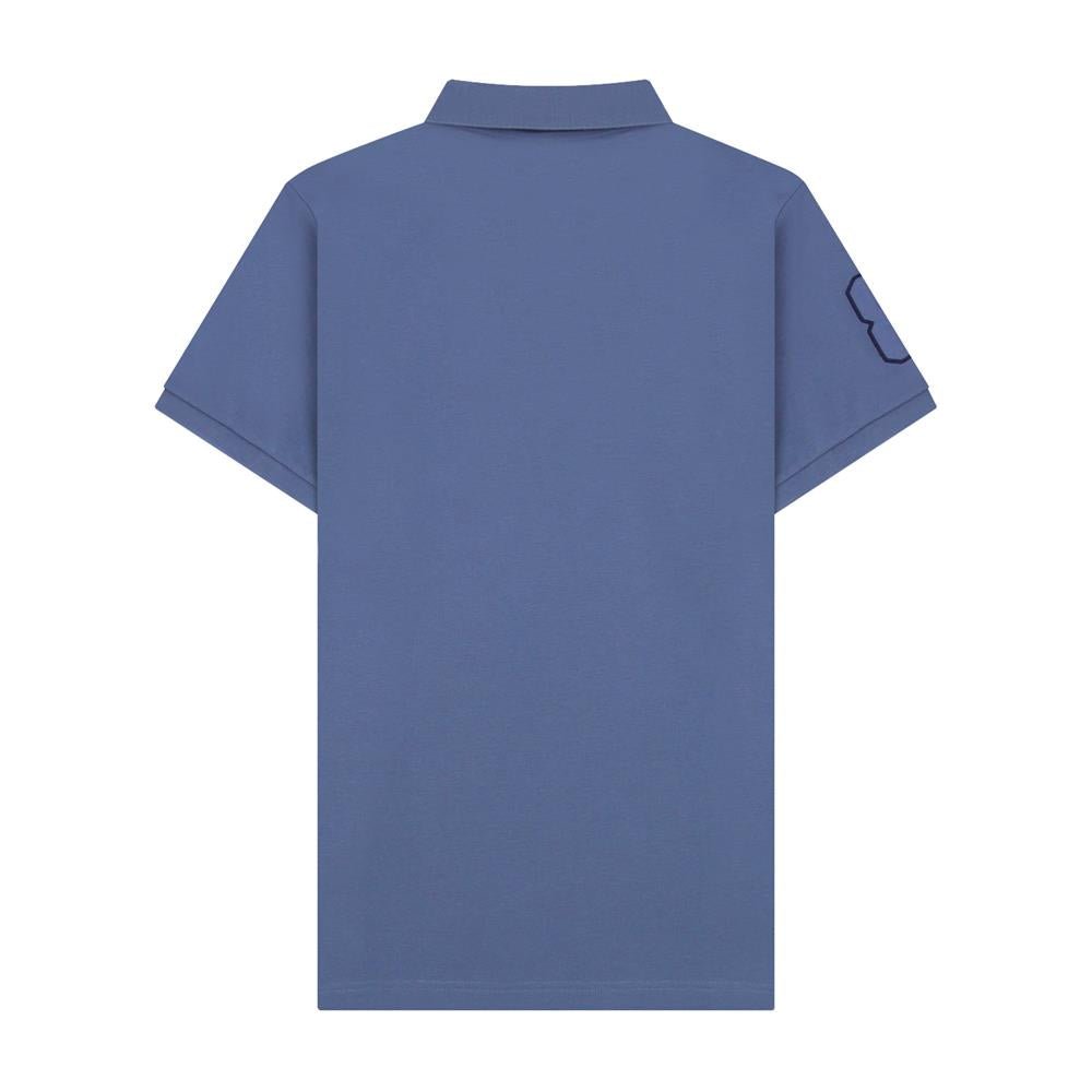 Men's Slim Fit Cotton Short Sleeve Napoleon Polo - Giordano