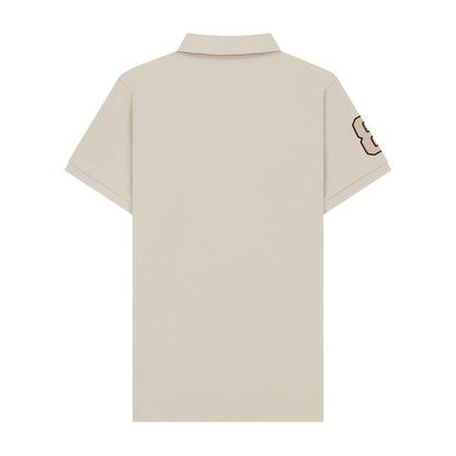 Men's Slim Fit Cotton Short Sleeve Napoleon Polo - Giordano