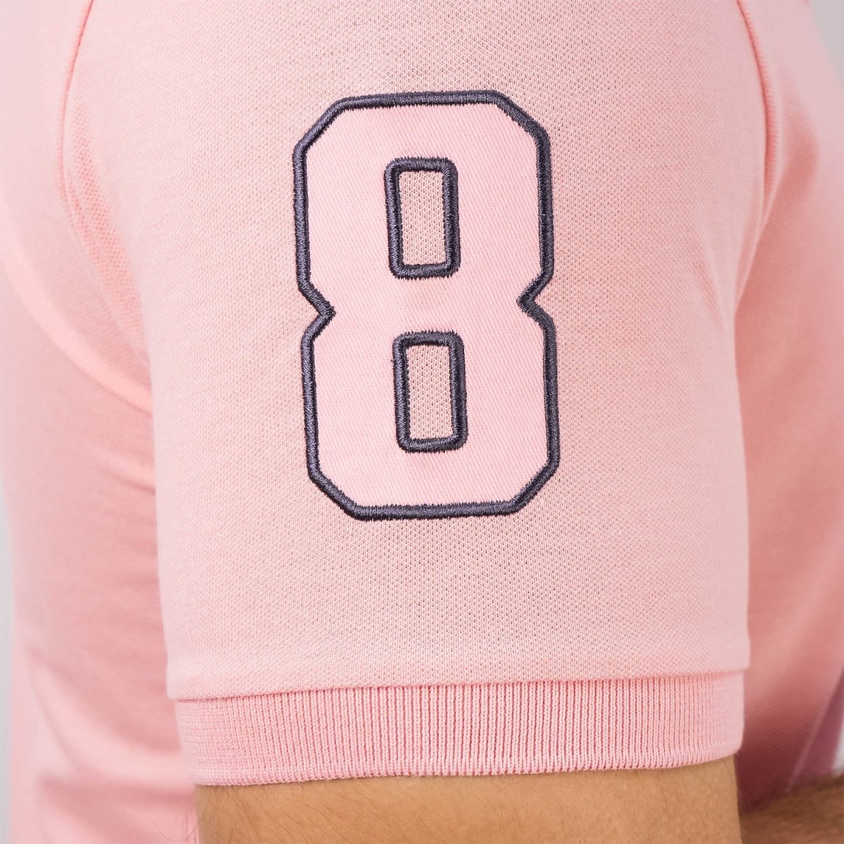 Men's Slim Fit Cotton Short Sleeve Napoleon Polo S - Shop Giordano