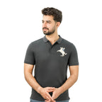 Men's Slim Fit Cotton Short Sleeve Napoleon Polo S - Shop Giordano