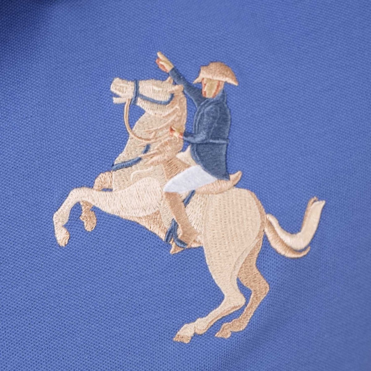 Men's Slim Fit Cotton Short Sleeve Napoleon Polo - Giordano