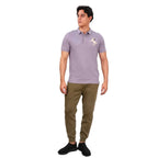 Men's Slim Fit Cotton Short Sleeve Napoleon Polo S - Shop Giordano