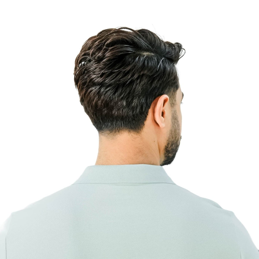 Men's Slim Fit Cotton Short Sleeve Napoleon Polo S - Shop Giordano