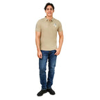 Men's Slim Fit Cotton Short Sleeve Napoleon Polo S - Shop Giordano