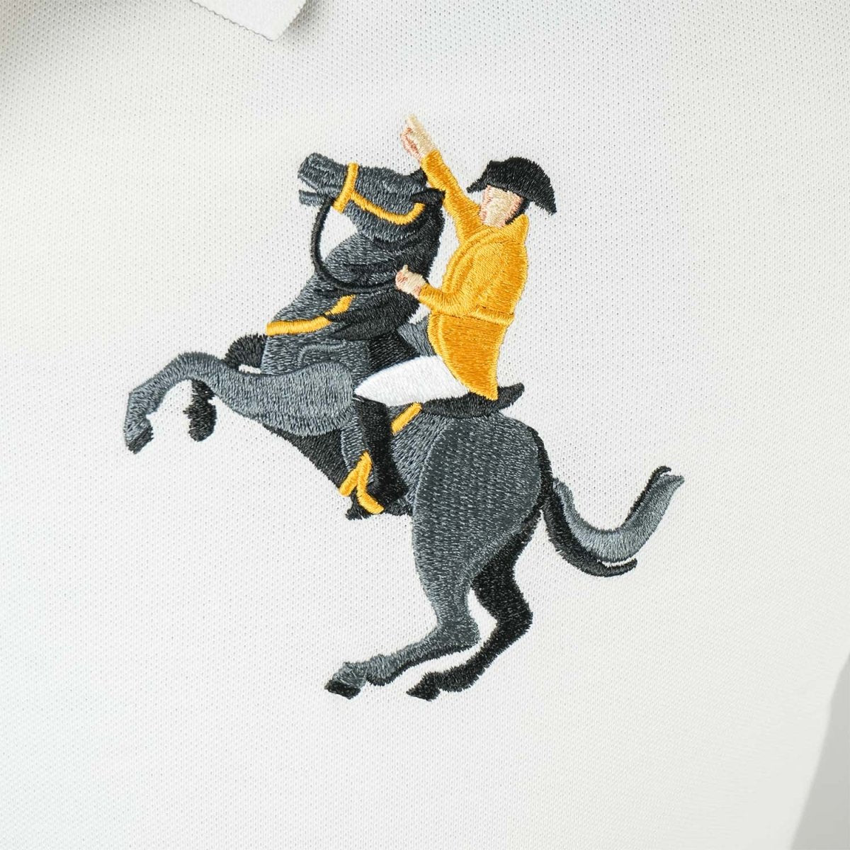 Men's Slim Fit Cotton Short Sleeve Napoleon Polo - Giordano