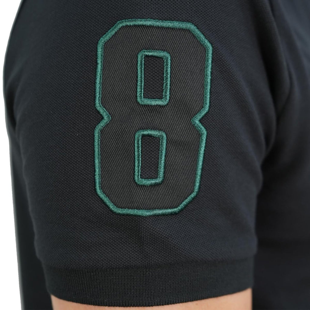 Men's Slim Fit Cotton Short Sleeve Napoleon Polo S - Shop Giordano