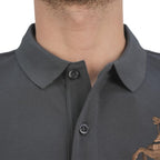 Men's Slim Fit Cotton Short Sleeve Napoleon Polo S - Shop Giordano