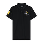 Men's Slim Fit Cotton Short Sleeve Napoleon Polo S - Shop Giordano