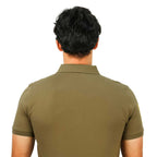 Men's Slim Fit Cotton Short Sleeve Napoleon Polo S - Shop Giordano