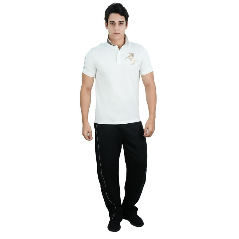 Men's Slim Fit Cotton Short Sleeve Napoleon Polo S - Shop Giordano