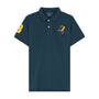 Giordano Men's Slim Fit Cotton Short Sleeve Napoleon Polo - Premium Polo