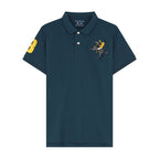 Giordano Men's Slim Fit Cotton Short Sleeve Napoleon Polo - Premium Polo