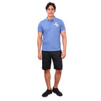 Men's Slim Fit Cotton Short Sleeve Napoleon Polo S - Shop Giordano