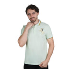 Men's Slim Fit Cotton Short Sleeve Napoleon Polo S - Shop Giordano