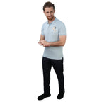 Men's Slim Fit Cotton Short Sleeve Napoleon Polo S - Shop Giordano