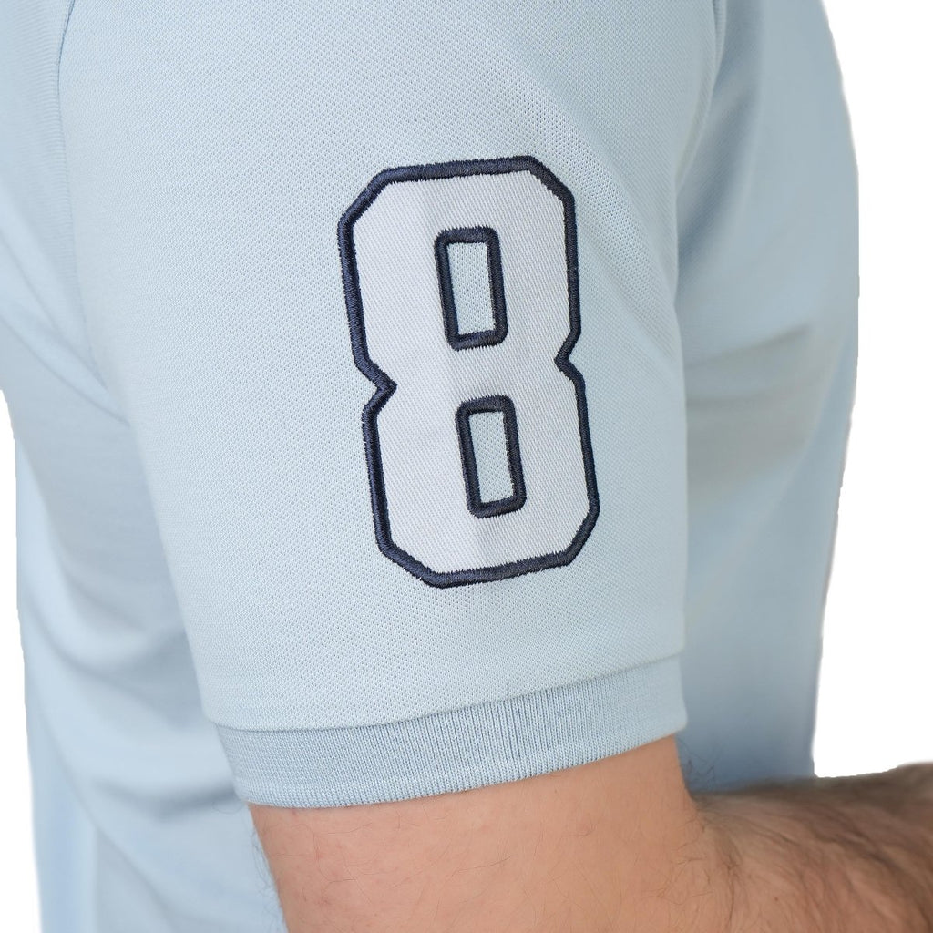 Men's Slim Fit Cotton Short Sleeve Napoleon Polo S - Shop Giordano