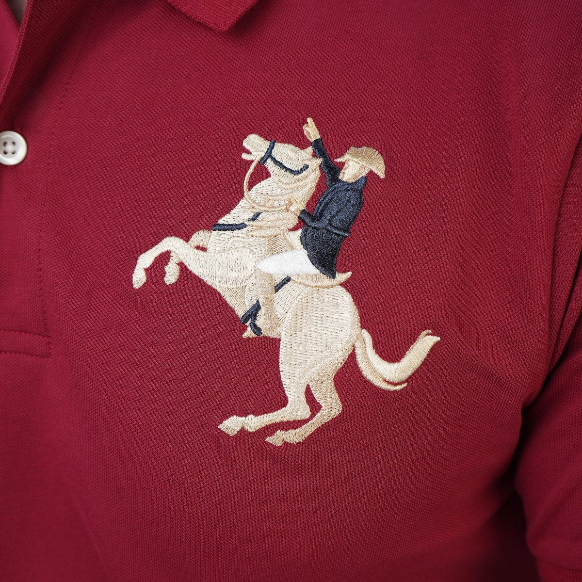 Men's Slim Fit Cotton Short Sleeve Napoleon Polo S - Shop Giordano