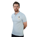 Men's Slim Fit Cotton Short Sleeve Napoleon Polo S - Shop Giordano