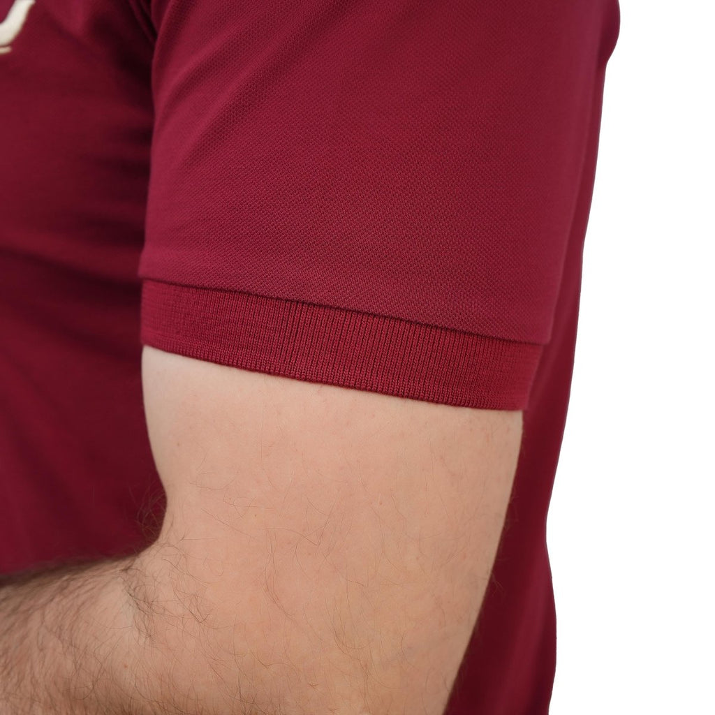 Men's Slim Fit Cotton Short Sleeve Napoleon Polo S - Shop Giordano