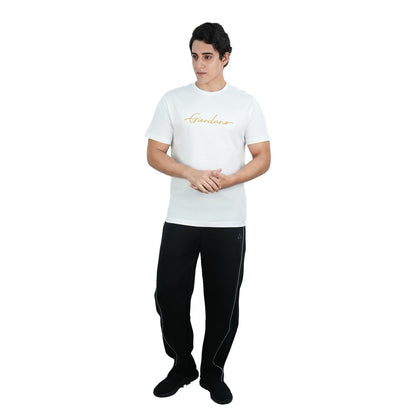 Men's Slim Fit Cotton Signature Print Tee - Giordano
