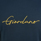Men's Slim Fit Cotton Signature Print Tee S - Shop Giordano
