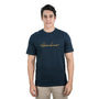 Men's Slim Fit Cotton Signature Print Tee S - Shop Giordano