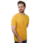 Men's Slim Fit Cotton Signature Print Tee S - Shop Giordano