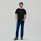 Men’S Slim Fit Cotton Signature Print Tee S - Shop Giordano