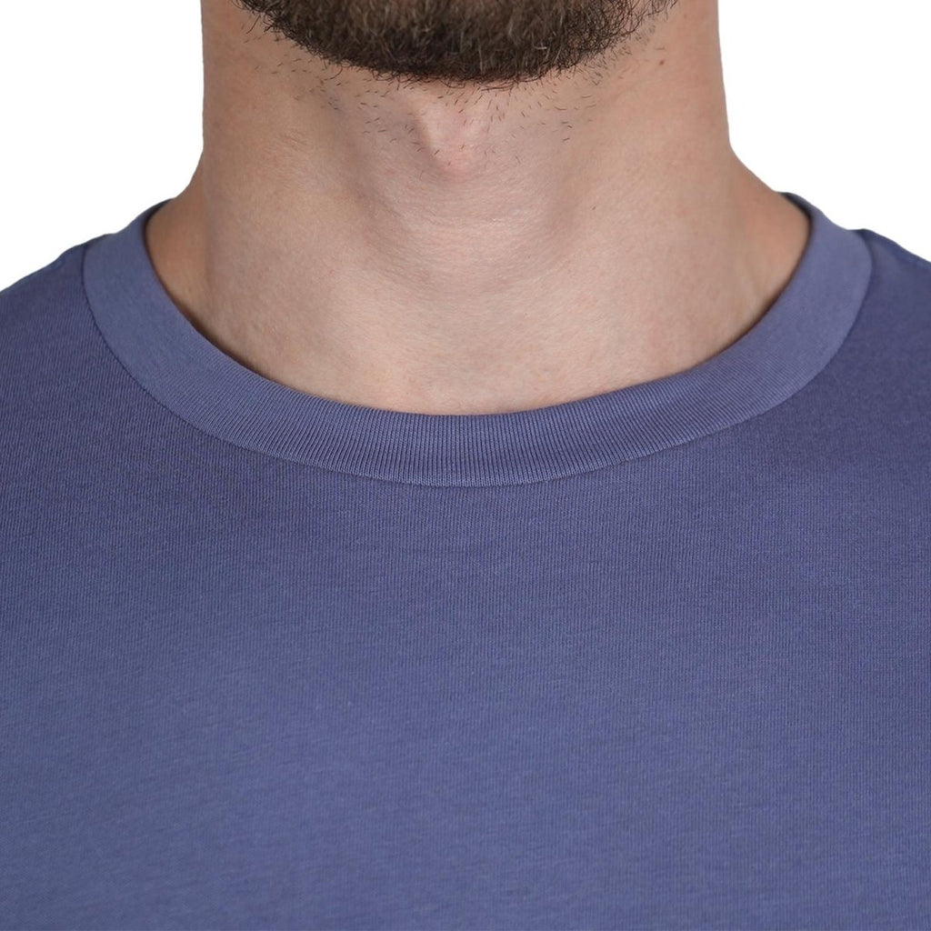 Men's Slim Fit Cotton Signature Print Tee S - Shop Giordano