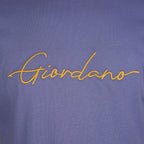 Men's Slim Fit Cotton Signature Print Tee S - Shop Giordano