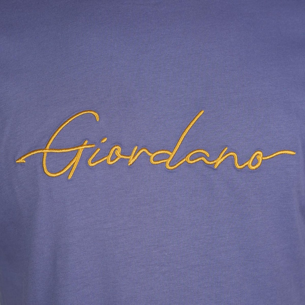 Men's Slim Fit Cotton Signature Print Tee S - Shop Giordano