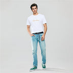 Men’S Slim Fit Cotton Signature Print Tee S - Shop Giordano