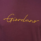 Men's Slim Fit Cotton Signature Print Tee S - Shop Giordano