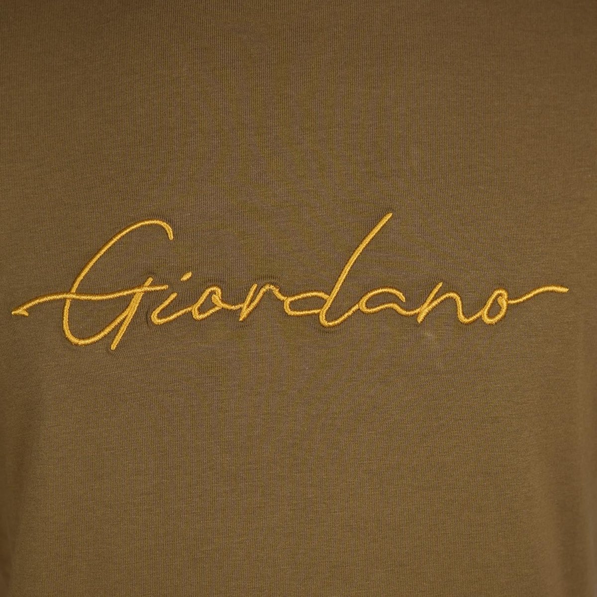 Men's Slim Fit Cotton Signature Print Tee S - Shop Giordano