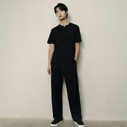 Men’S Slim Fit Crew Neck Tee – Lightweight & Everyday Essential | Korea Collection - Giordano