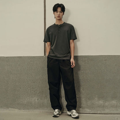 Men’S Slim Fit Crew Neck Tee – Lightweight & Everyday Essential | Korea Collection - Giordano