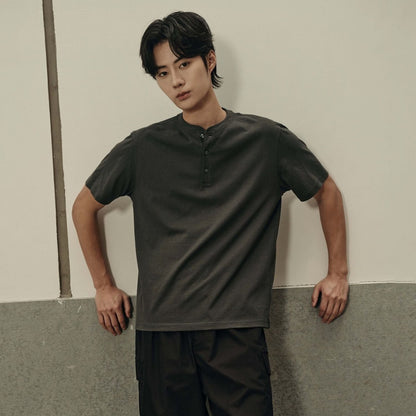 Men’S Slim Fit Crew Neck Tee – Lightweight & Everyday Essential | Korea Collection - Giordano