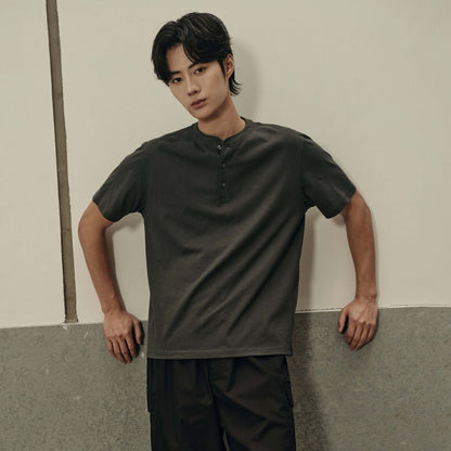 Men’S Slim Fit Crew Neck Tee – Lightweight & Everyday Essential | Korea Collection - Giordano