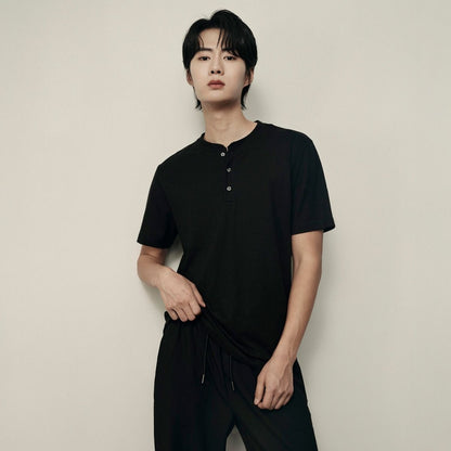 Men’S Slim Fit Crew Neck Tee – Lightweight & Everyday Essential | Korea Collection - Giordano