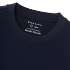 Giordano Men's Slim Fit Crewneck Tee - Cotton Modal Silk Blend - Premium Tee