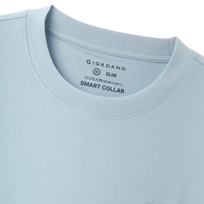 Men's Slim Fit Crewneck Tee - Cotton Modal Silk Blend - Giordano