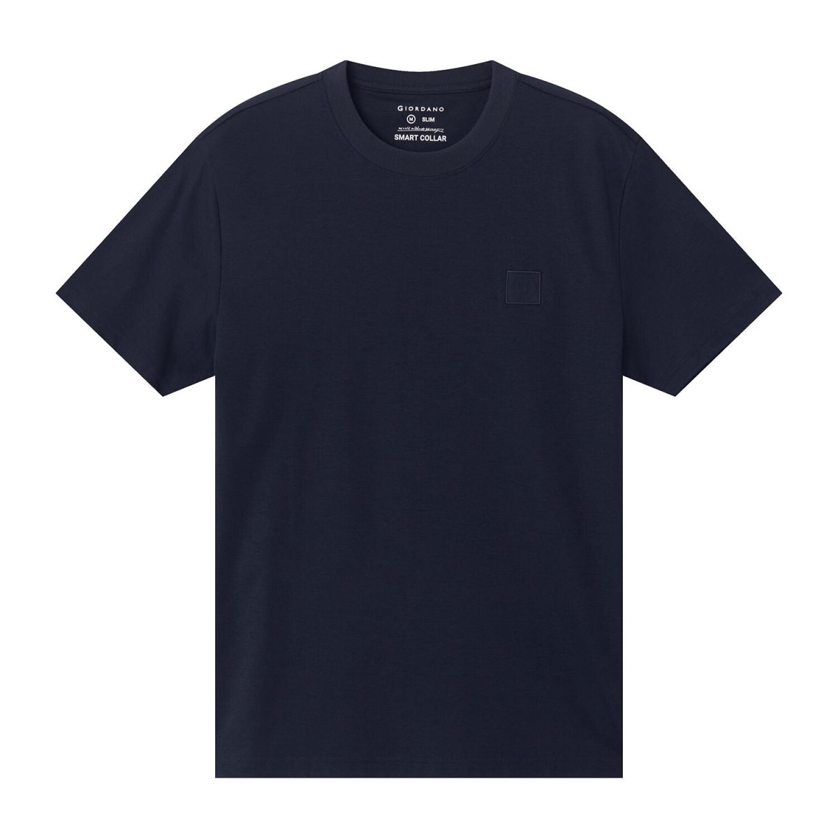 Giordano Men's Slim Fit Crewneck Tee - Cotton Modal Silk Blend - Premium Tee