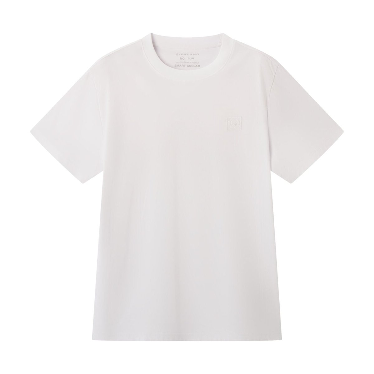 Giordano Men's Slim Fit Crewneck Tee - Cotton Modal Silk Blend - Premium Tee