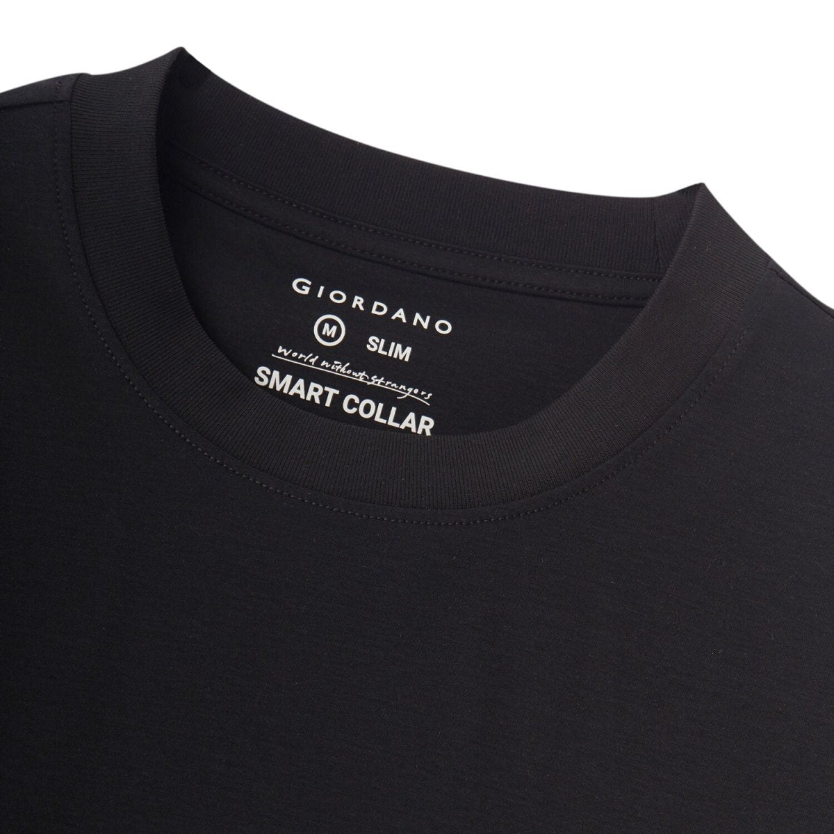 Giordano Men's Slim Fit Crewneck Tee - Cotton Modal Silk Blend - Premium Tee