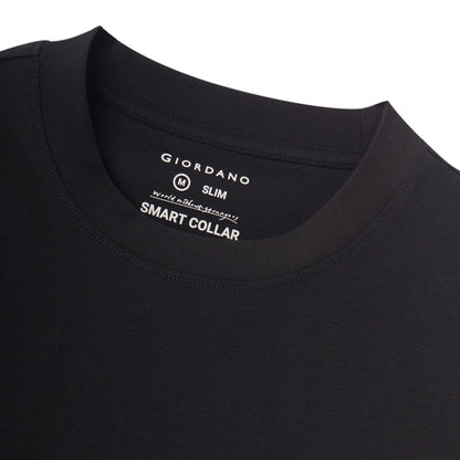 Men's Slim Fit Crewneck Tee - Cotton Modal Silk Blend - Giordano