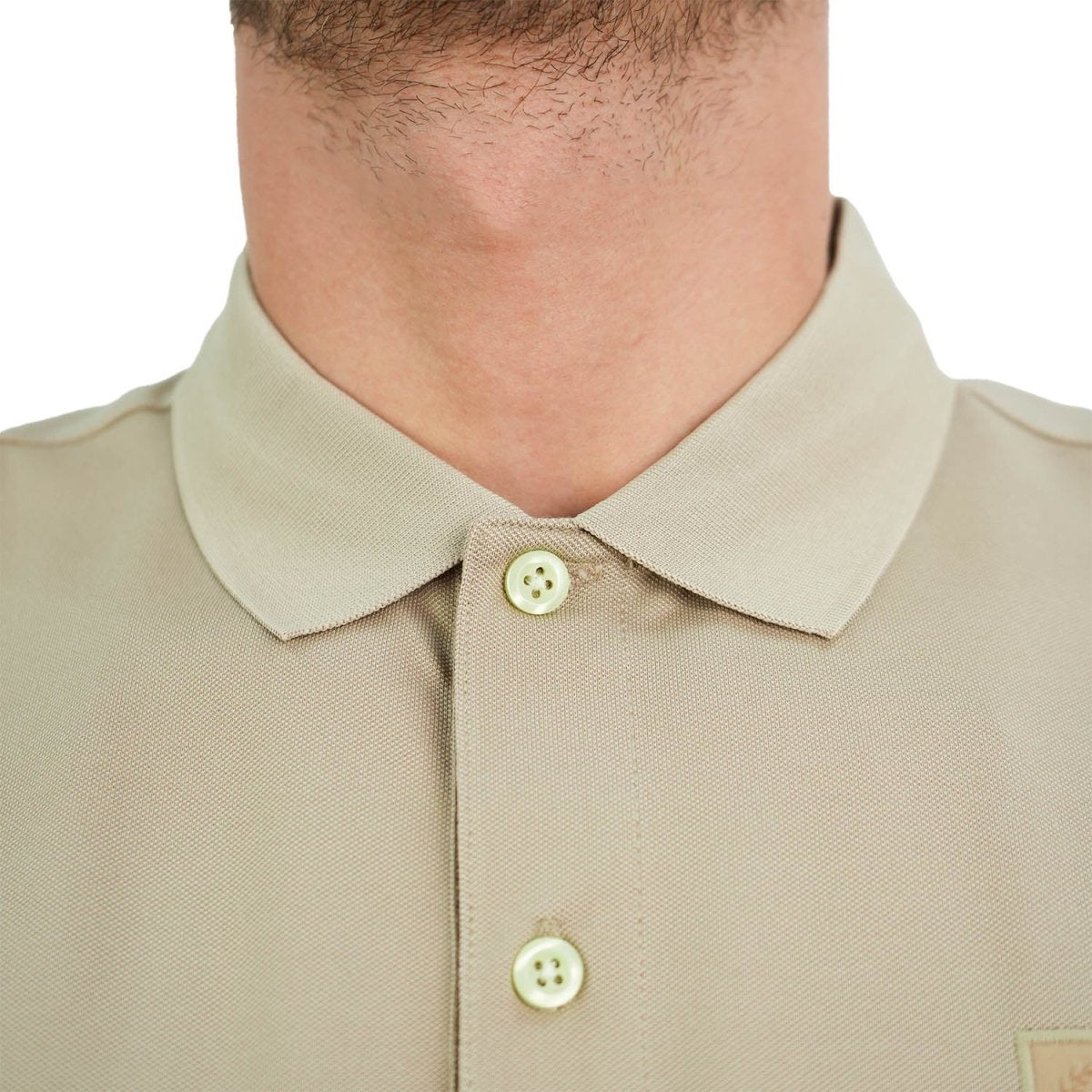 Men's Slim Fit Embossed Pique Polo| Silk Touch Series - Giordano