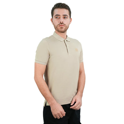 Men's Slim Fit Embossed Pique Polo| Silk Touch Series - Giordano