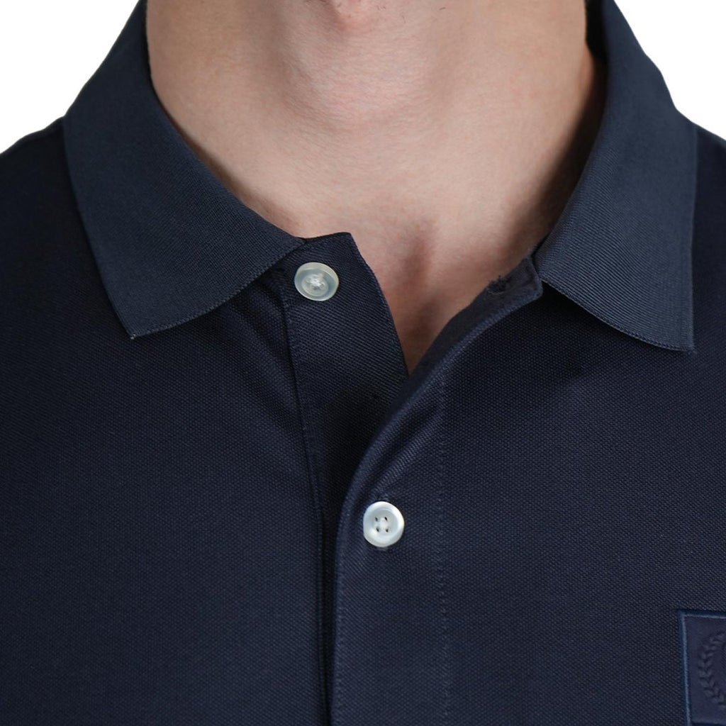 Men's Slim Fit Embossed Pique Polo| Silk Touch Series S - Shop Giordano